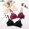 Women's Push Up Bra Supportive Bras Seamless Underwire Plunge Padded Comfortable Inbarely Bras