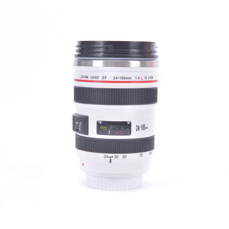 Камера из нержавеющей стали Ef24-105 мм, кофейная линза, кружка, кружки, подарочные кофейные чашки Canecas