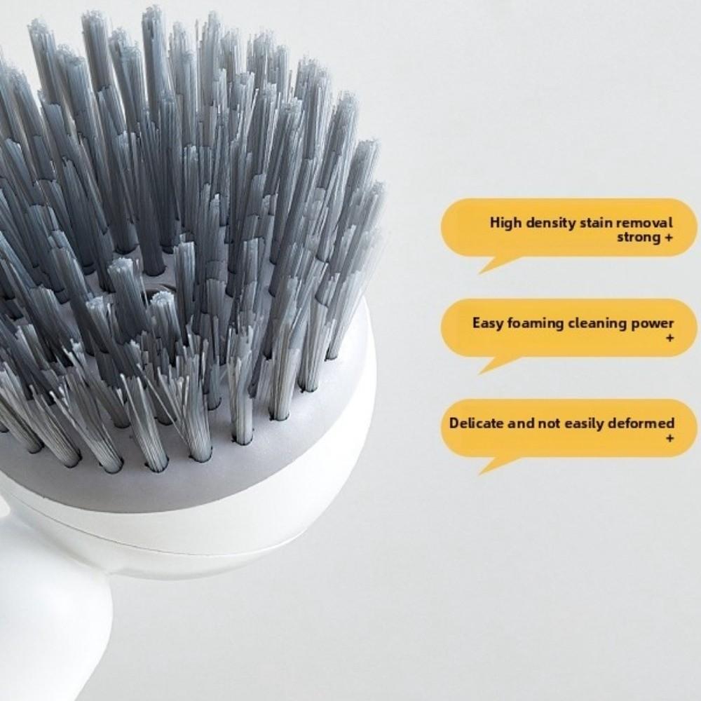 Hanging Dish Brush Rotatable Pot Scrubber Portable Dish Scrubber Home Dishes