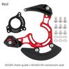Направляющая цепи для MTB ISCG05 1X Направляющая для удержания цепи Для горного велосипеда Крепление к каретке Направляющая цепи 32T - 38T Ультралегкая направляющая цепи для велосипеда