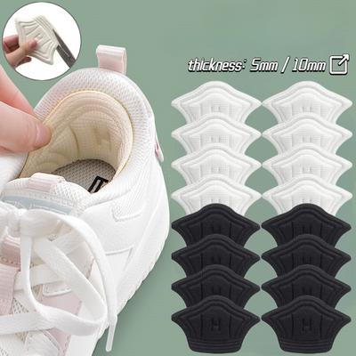1-5 пар стелек, накладок на пятки для спортивной обуви, регулируемый размер, подушечки для снятия боли, вставные стельки, наклейка для защиты пятки 2/10 шт.