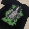 Редкая черная футболка с коротким рукавом Peter Criss Catman S-5XL SN083 Унисекс