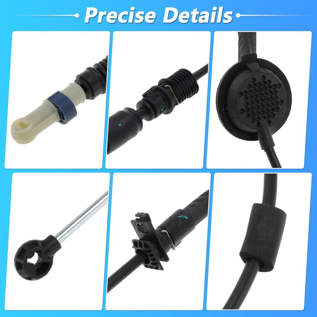 No.25800702 Automatic Transmission Gear Shift Cable for Hummer H3 2006-2010 for Humber H3T 3.7L 2009-2010 A/T Range Lever Shift Control Cable Auto