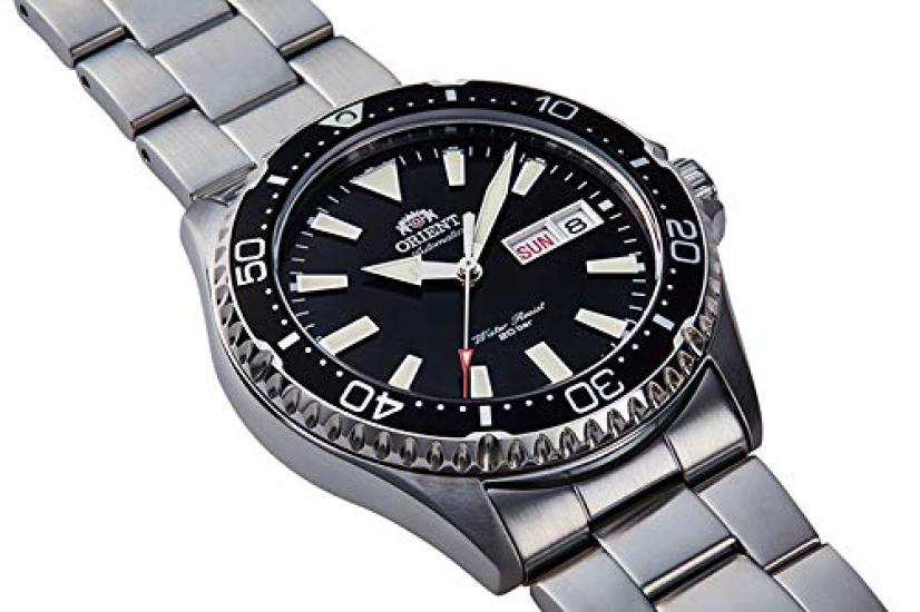 Orient ORIENT Mako Automatic Watch Mechanical Made in Japan Automatic Diver's Watch с гарантией отечественного производителя RN-AA0001B Mens Black