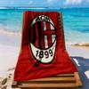 Ac Milan Beach Towel Quickdry Soft Microfiber Comfortable Lightweight