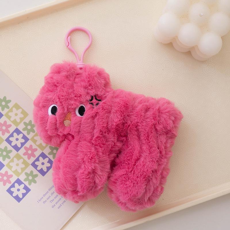 Милый плюшевый кулон-брелок в виде кролика, висящего за ухо, плюшевая игрушка-кукла, милый кролик Бонни