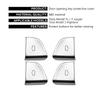 TESY For Tesla New Model YL Y Juniper Launch Model 3 Highland Door Lock Switch Open Button Cover Protector