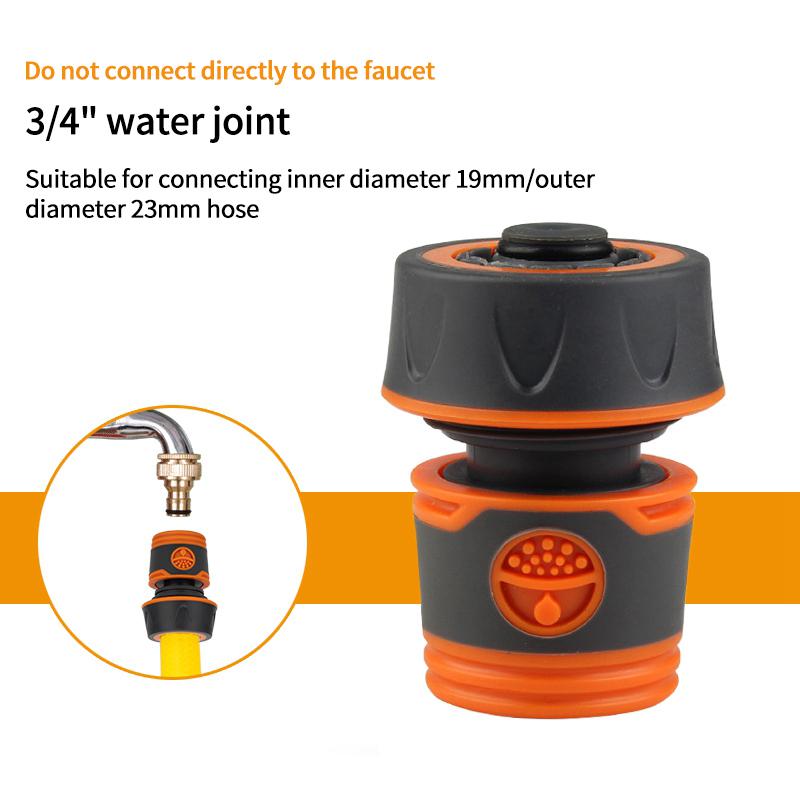 1/2'' 3/4'' Быстроразъемный соединитель для шланга Соединительная муфта для труб Стопорный соединитель для воды Соединение для пистолета для мойки автомобиля Фитинги для полива сада Адаптеры для труб