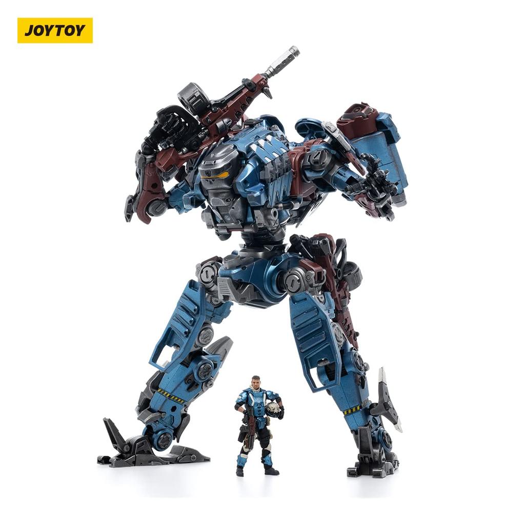 JOYTOY Dark Source Combination Strategy Mecha Blue Paint Scale PVC ABS Painted Movable Figure "Goku 01" Ver. 1/25 &