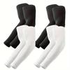 4 пары унисекс солнцезащитных нарукавников дышащие охлаждающие нарукавники для активного отдыха на природе велоспорт бег альпинизм