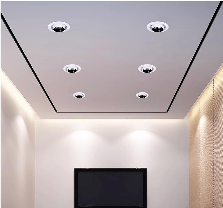 Retractable Adjustable COB Gooseneck Spotlight for Commercial and Retail Lighting