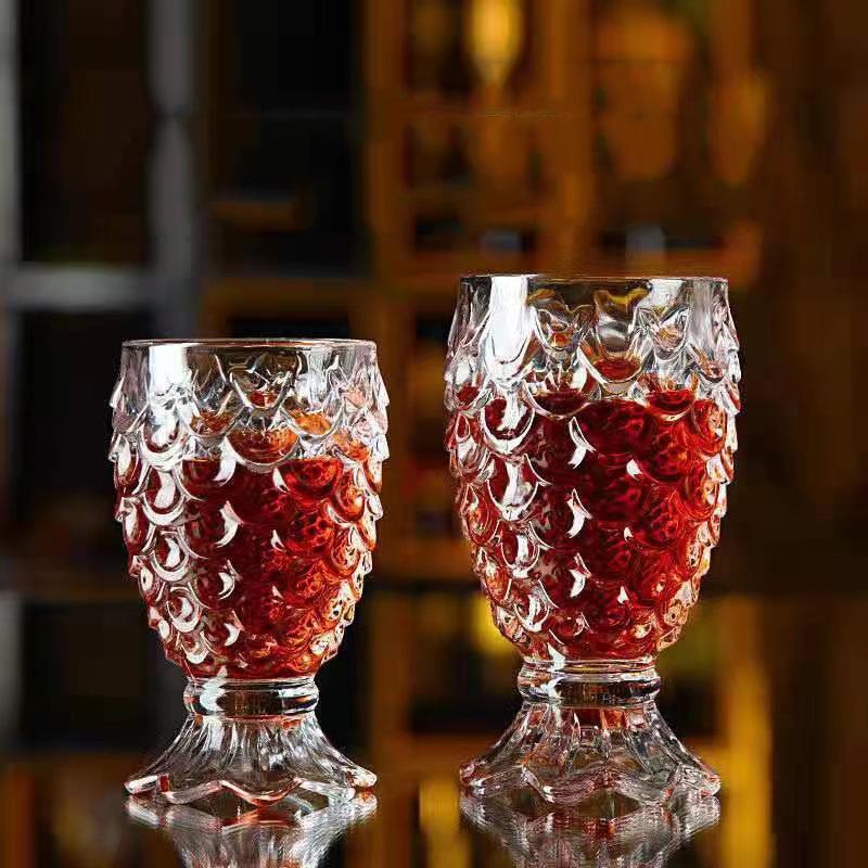 Элегантный коктейльный бокал в форме русалки, персонализированный бокал в форме рыбы, креативная кружка для красного вина, прозрачная посуда, классическая кружка для сладкого вина