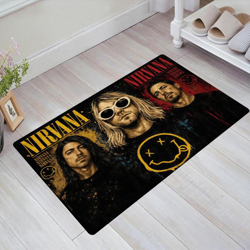 Nirvana Carpet Rug for Living Room Bedroom Home Sofa Decoration,Kids play Non-slip Floor Mat