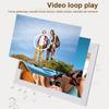 13,3-дюймовая цифровая фоторамка WiFi с сенсорным экраном, умная фоторамка, удаленное совместное использование через приложение, поддержка нескольких пользователей, автоповорот