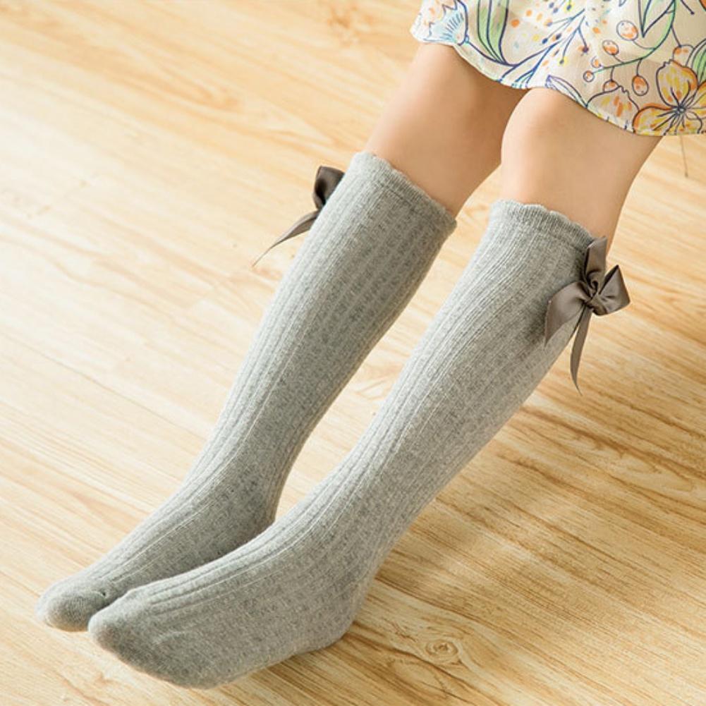 Kids Girls Mid-tube Socks Children Stockings
