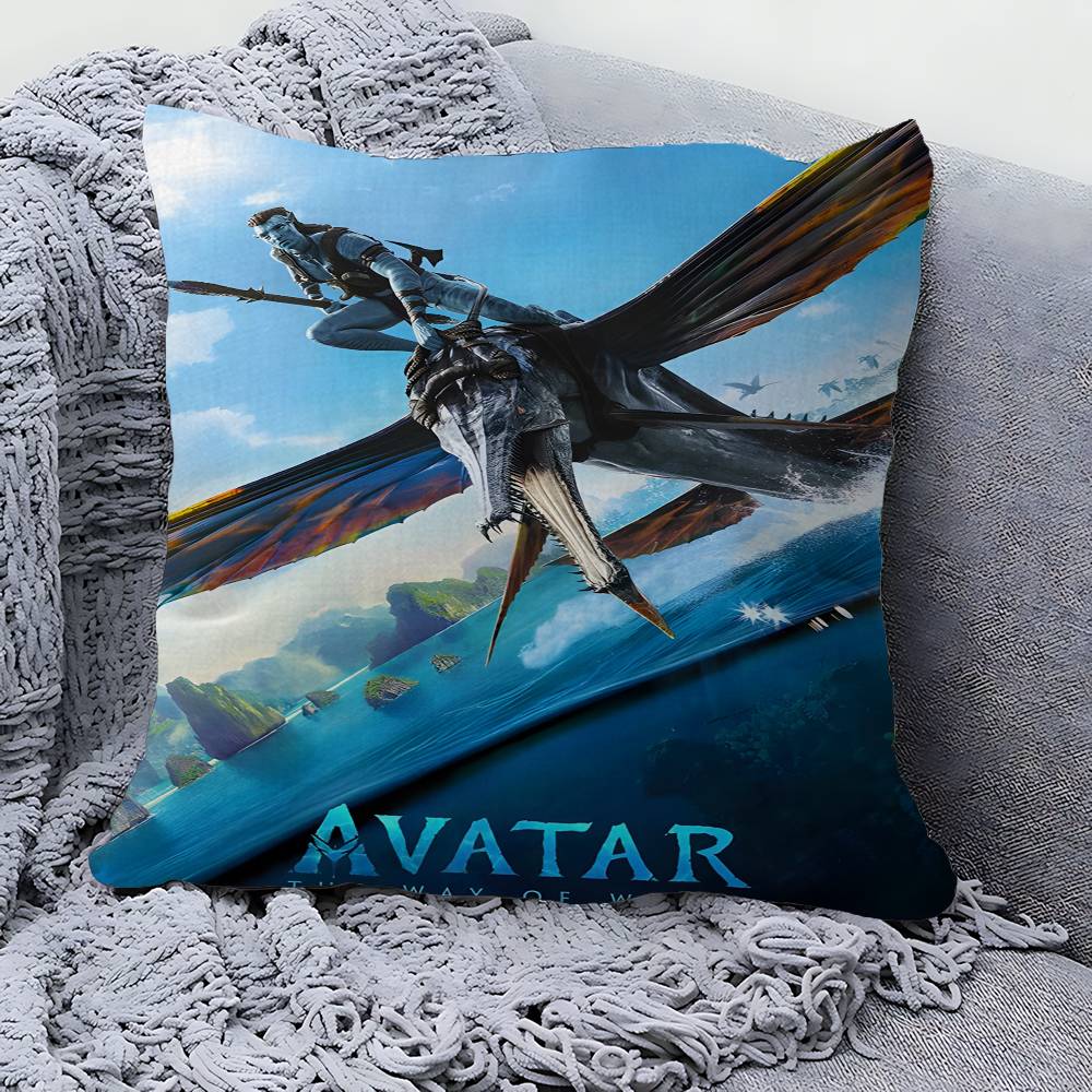 Scifi Movies AAvatar Vintage Personalized Pillow Dust Cover Bedroom Kids Party Decoration Pillowcase Birthday Children Gift