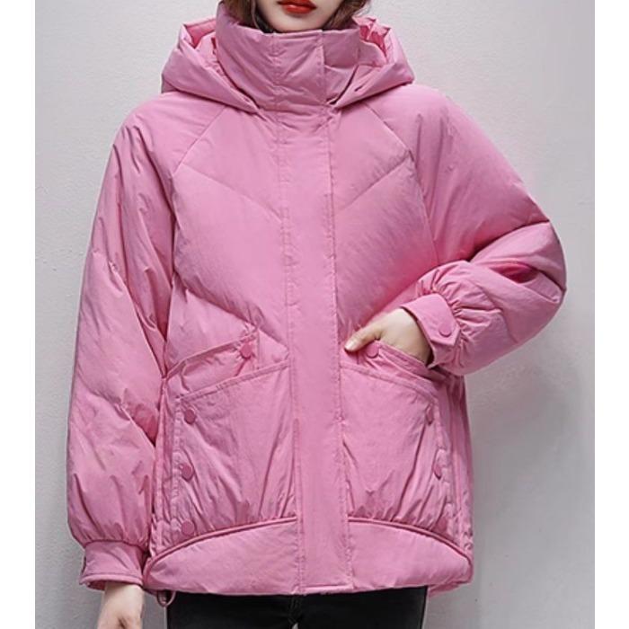 Популярное женское зимнее хлопковое пальто, утолщенное и теплое, короткий фасон, привлекательное и модное