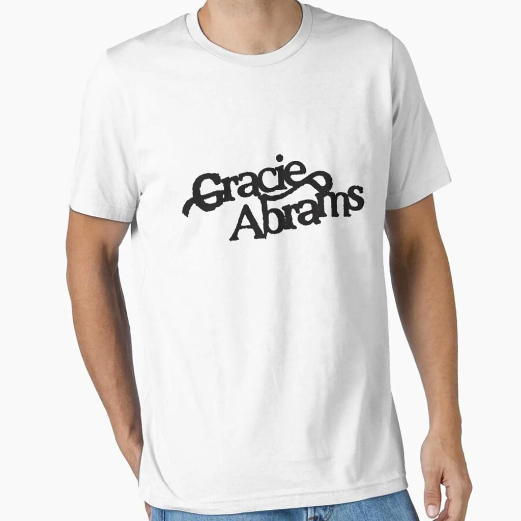 Gracie Abrams Merch Logo Essential T Shirt Vintage Casual Stretched Homme Designer Clothes Soft Fashion Unisex Stylish