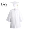 Polyester Fiber Graduation Gown Kids Kindergarten And Cap Set 2026 with Comfortable Outfit Hidden Zipper Gold Tassel Elementary School for Young
