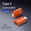 USB 3.0 Type-C OTG Adapter & 6A Fast Charging Converter for Mobile Phones & Card Reader