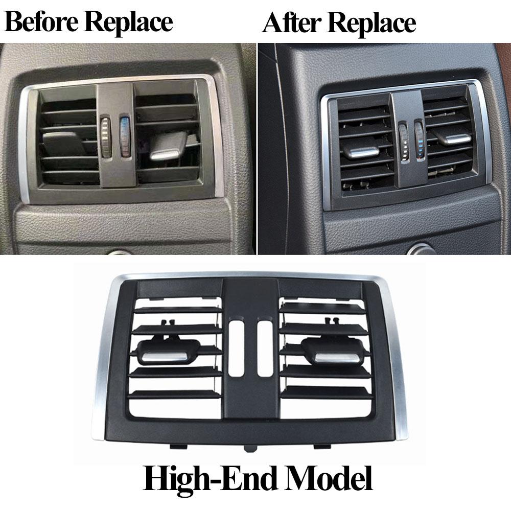 Car Interior Rear Air Conditioner AC Vent Grille Outlet Panel Replacement For BMW 1 2 3 4 Series F30 F31 F34 F35 F20 F87 F32 F33