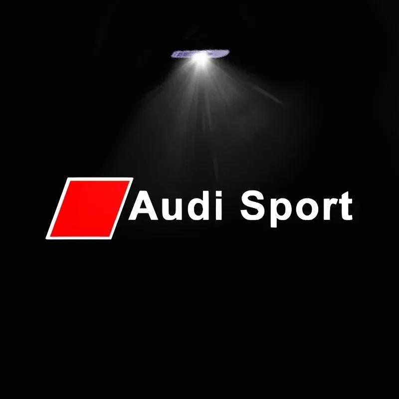 Для Audi 8L Светодиодный логотип на дверь автомобиля Свет приветствия Для Audi A4 B5 B6 B7 B8 B9 A1 A3 8V 8P 8L A6 C5 C6 C7 A5 A7 A8 Q3 Q5 Q7 TT S3 S6 Sline Quattro
