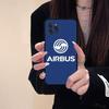 Чехол для телефона с логотипом A-Airbus для IPhone 16 15 14 13 12 11 17 Pro Max Простота Задняя панель Мягкий чехол из ТПУ