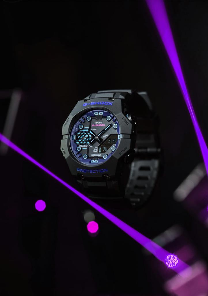 Часы Casio G-Shock (GA-B001CBR-1AJF / -B001CBR-2AJF) с Bluetooth, Мужской, Черный / Синий, Аутентичный японский продукт