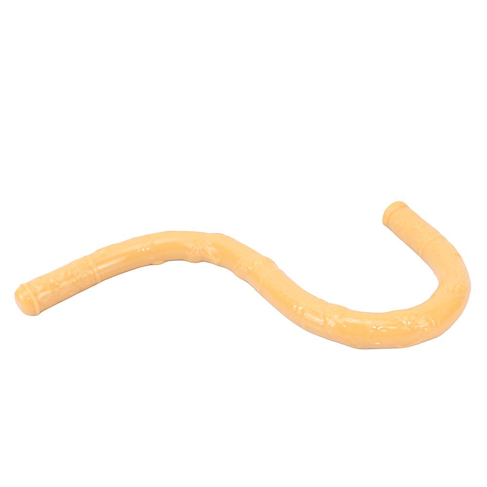 Двуглавый дракон анальная пробка - Длинный, мягкий вибратор для взрослых