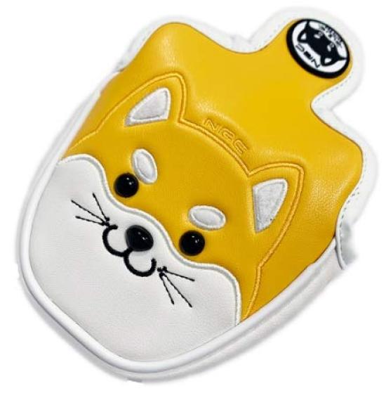 Чехол для гольф-головки, чехол для молотка, совместимый с Odyssey 2 Ball, паттер TaylorMade Spider с магнитом для хаски, акита-ину (Акита Собака)