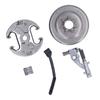 7 Teeth Clutch Drum Oil Pump Kit 17x30mm Gear Iron High Accuracy for Husqvarna 455 460 Chainsaw