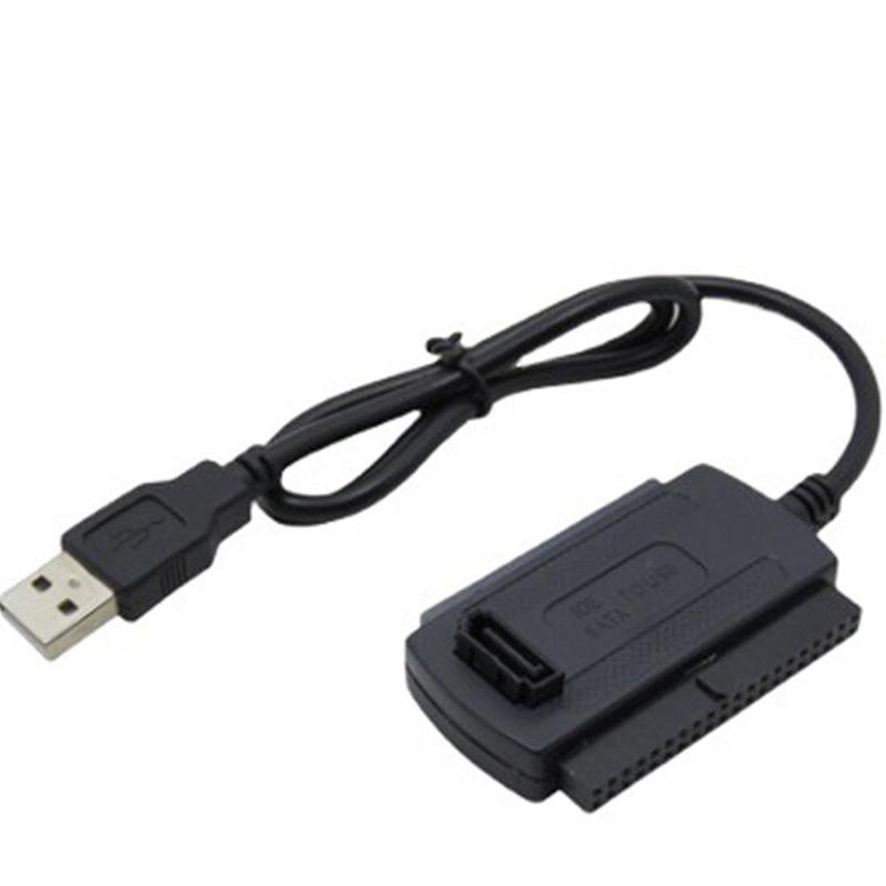 Newest USB 2.0 To SATA IDE Hard Disk Adapter Converter ROM HDD/SSD CD 1 SATA IDE 2.5 Adapter DV R7D8