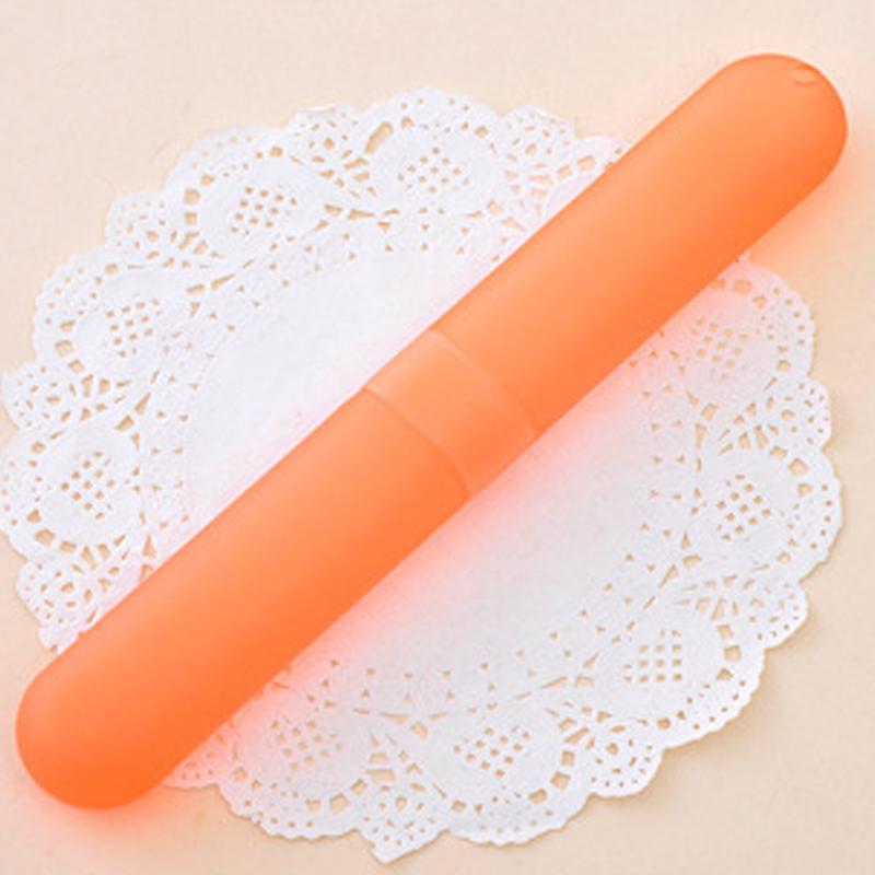 Зубная щетка тюбик конфетного цвета популярный портативный бытовые принадлежности для путешествий дома пылезащитный чехол чехол для зубной щетки