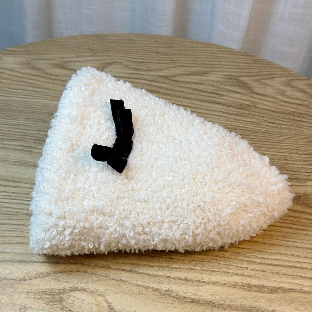 Детская теплая панама из овечьей шерсти на осень и зиму