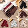 Fashion Drive Lady Girl Dot Gloves Sun Protection Wrist Gloves & Mittens Full Finger Mittens