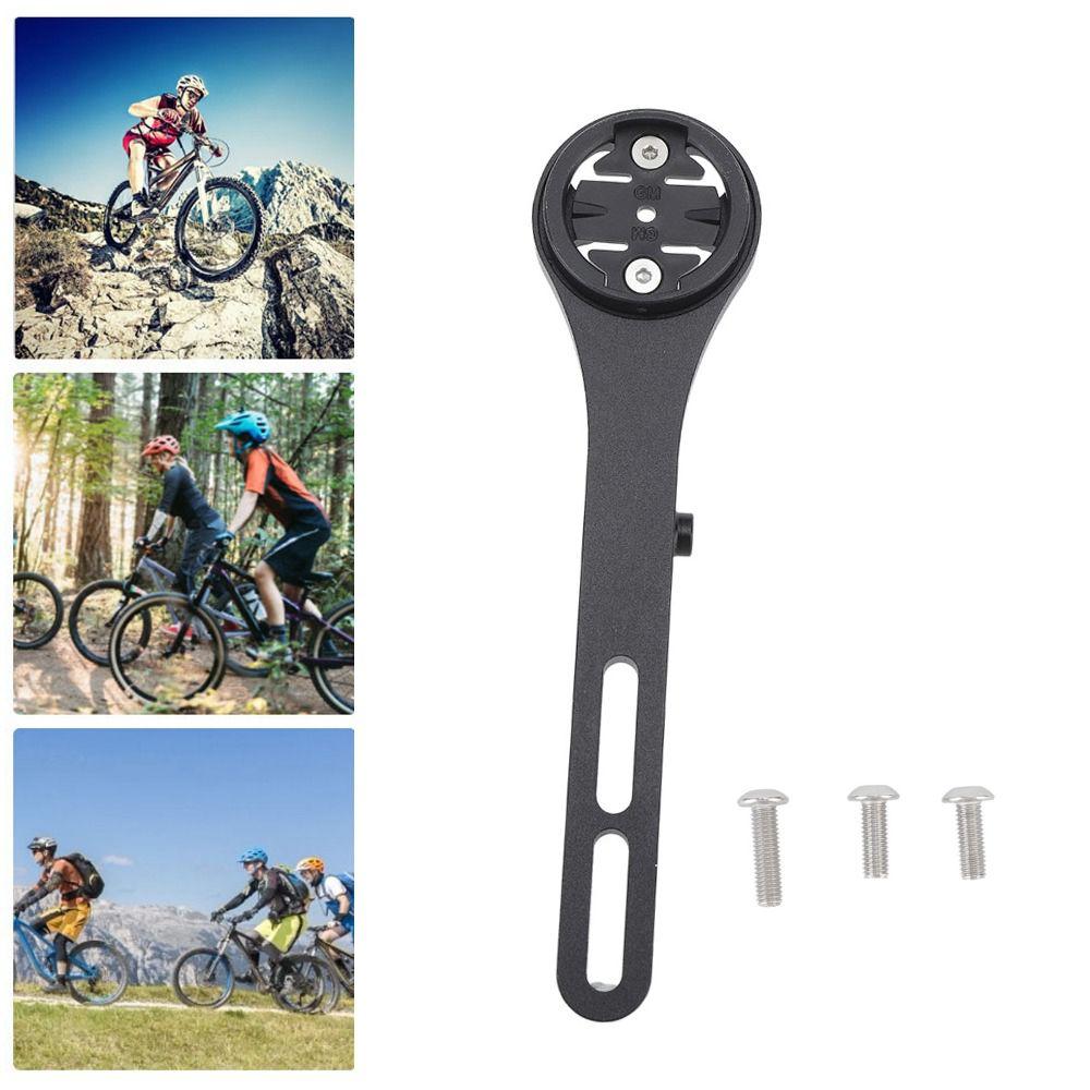 Aluminum Alloy Bike Computer Holder for Garmin/ Bryton/ Cateye /Wahoo Bike Performance Upgrade