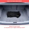 Three Pocket Cargo Net Mesh Storage Cargo Trunk Organizer Car SUV Pickup Truck Bed Black Net Auto Storage Organizer Trunk Net