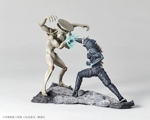 Kaiyodo Аниме "Кайдзю Но. 8" Кайдзю Но. 8 против. Кайдзю Нет. 9 ПВХ Раскрашенная Полная Фигурка Масштаба 1/18