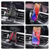 Car Air Vent Phone Holder Gravity Lock Automatic Secure Clip 360 Rotation Fits Phones up to 8 5 cm Wide with Cases