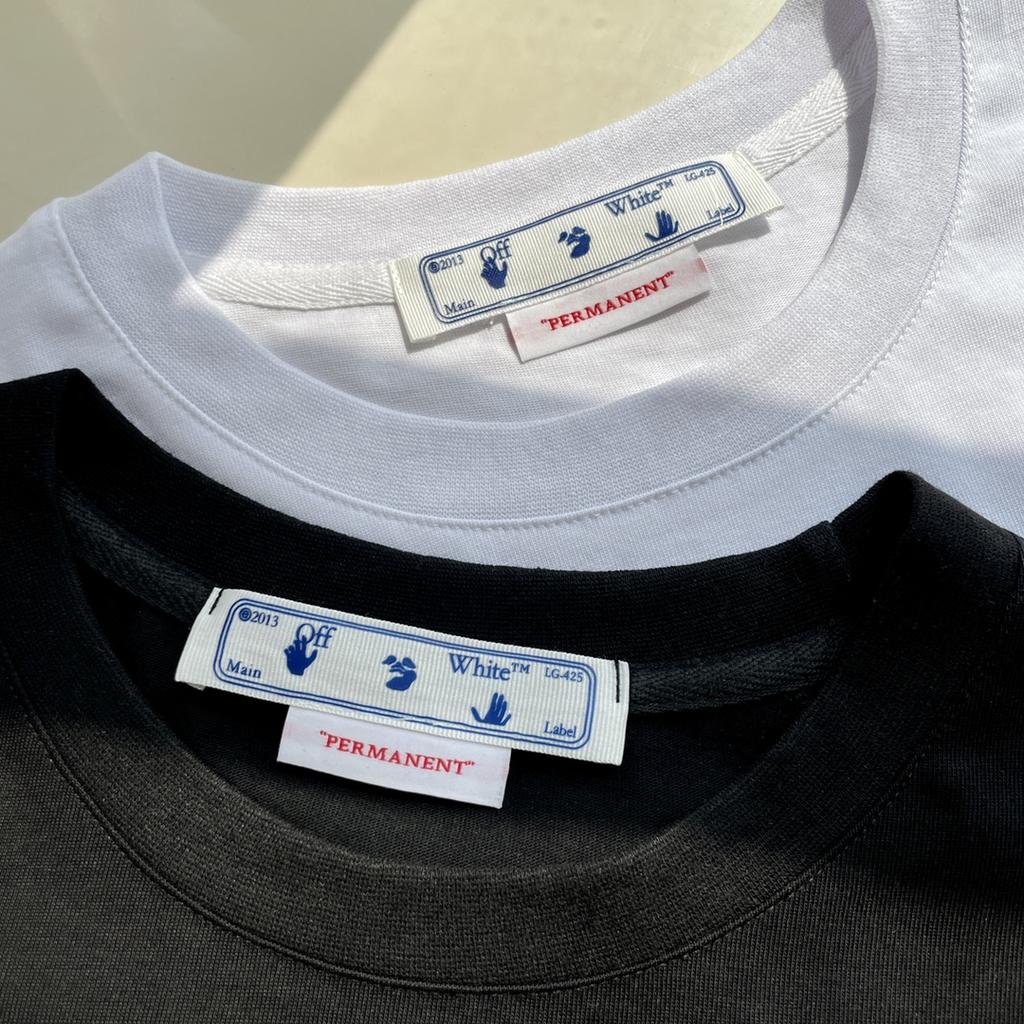 Off-White Лето 2025 года, новинка, классическая религиозная картина маслом Караваджо с принтом стрелы, классическая футболка с короткими рукавами для мужчин и женщин