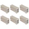 10 ШТ 15A 20A 25A 30A 40A 50A 60A 32V Миниатюрные прорезные автомобильные предохранители-картриджи формы MCASE 4