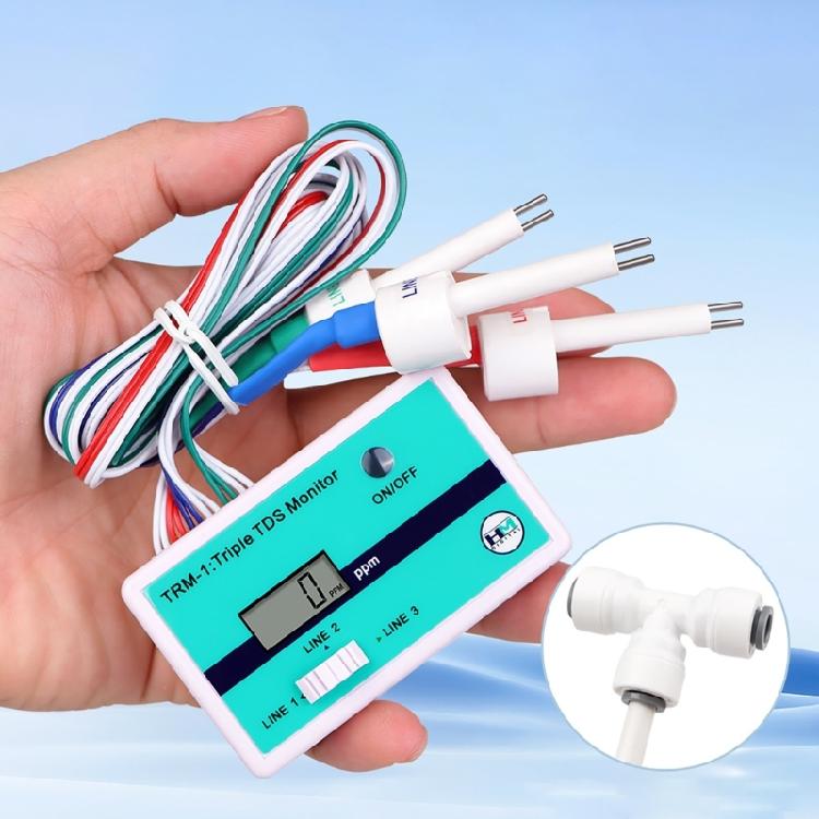 Convenient Tester Water Quality Tester TDS PPM Meter ABS for Home & Travel Use
