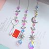 Хрустальная подвеска Wind Chime Moon Sun Catcher Diamond Prisms Dream Decoration Crafts Accessories Tools Home Garden Decor Windchime