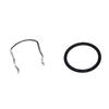 Pipe Connector Crankcase Breather Hose Tube Clip & Seal for VW Golf Mk4 1.8T 06A103213 06A103213F 06A 103 213 F 06A 103 213F