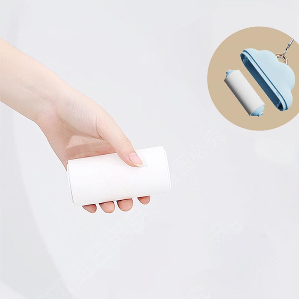 Облачко Формы Ролик Липкая Щетка Сменная Щетка-Ролик для Сбора Катышков Липкая Пылеулавливающая Бумага Ролик-Барабан для Удаления Шерсти Животных