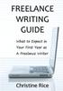 The Freelance Writing Guide : What To Expect In Your First Year As a Freelance Writer Book