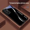 Двухцветные полосы для Samsung Galaxy A15 5G 54 4G 51 50 24 35 90 71 12 51 53 52S 80 22 34 Черный чехол для телефона из закаленного стекла