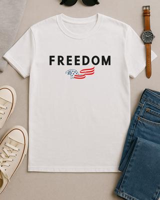 Freedom Shirt USA Eagle Flag Patriotic Tee American Pride Pro America T-Shirt
