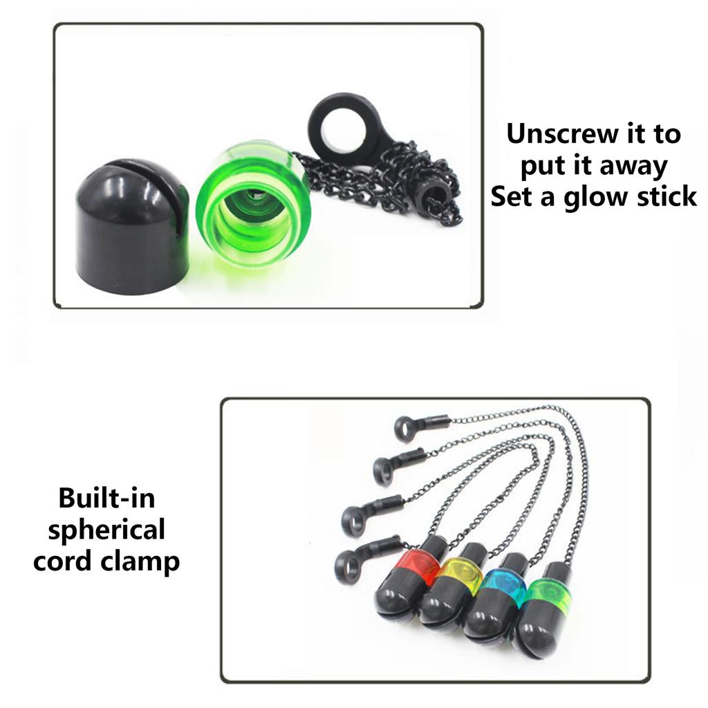 Практичный цепной сигнализатор свингера Индикатор поклевки для рыбалки Удилище Приманки Уведомление Инструмент-индикатор для рыбалки Рыболовные снасти