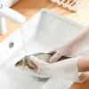Household Cleaning Gloves PVC Thickened Multifunctional Dishwashing Gloves for Kitchen L